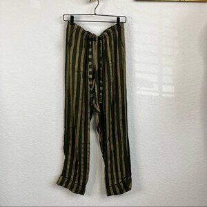 Alexa Chung Striped Trouser Pants